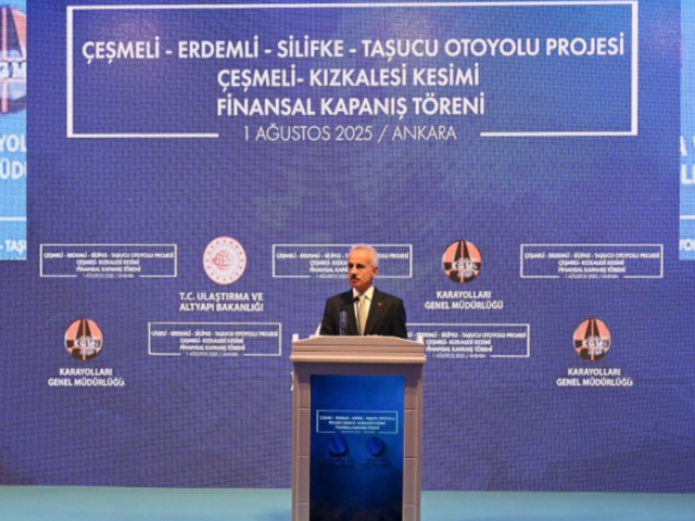 Mersin&rsquo;de dev proje tamamlanıyor! 2,5 saatlik yol 18 dakikaya d&uuml;şecek
