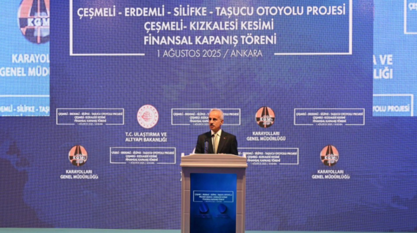 Mersin&rsquo;de dev proje tamamlanıyor! 2,5 saatlik yol 18 dakikaya d&uuml;şecek