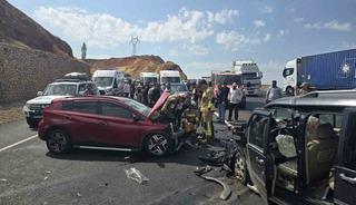 Bing&ouml;l&rsquo;de trafik kazası: 6 yaralı