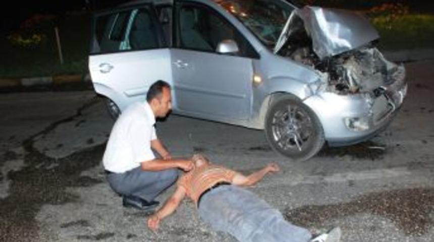 Keşan'da kaza: 1 yaralı