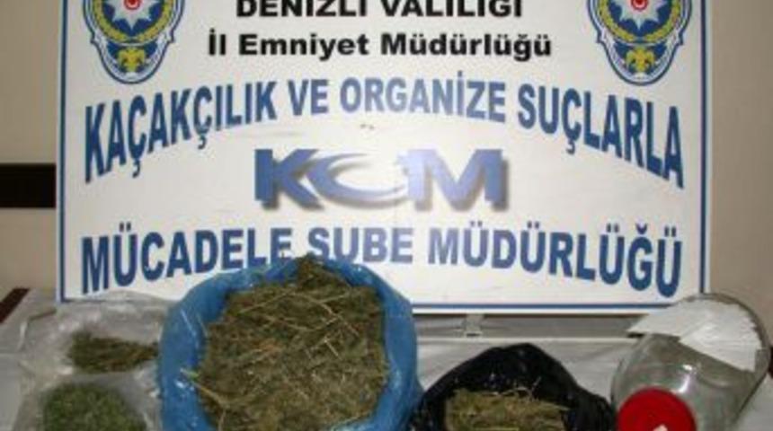Denizli’de uyuşturucu operasyonları