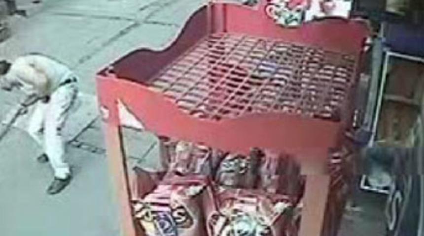 İzmir'in göbeğinde dehşet anları