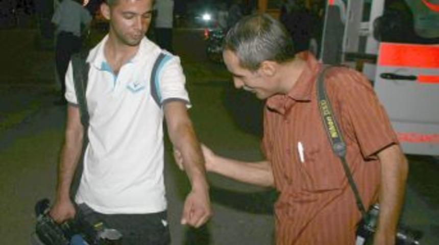 Muhabir halk otob&uuml;s&uuml; şof&ouml;r&uuml;n&uuml;n saldırısına uğradı