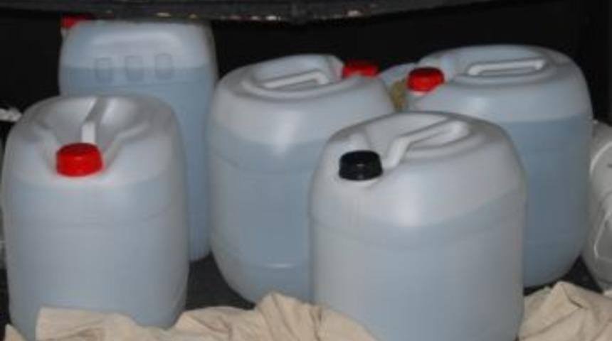 Bodrum&rsquo;da sahte i&ccedil;ki operasyonları