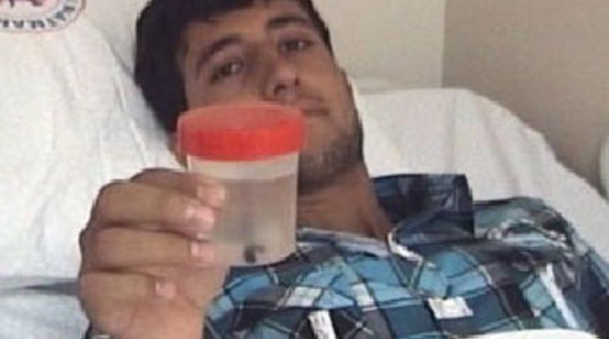 Boğazındaki s&uuml;l&uuml;kle bir hafta yaşadı