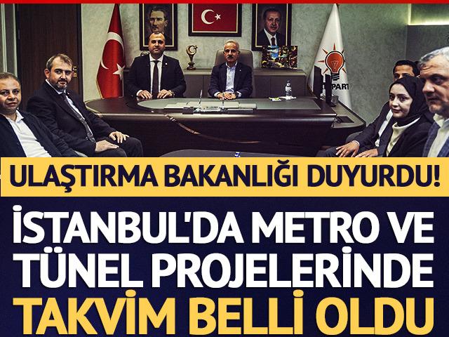 Ulaştırma Bakanlığı duyurdu! İstanbul'da ulaşım i&ccedil;in yeni adımlar atılıyor