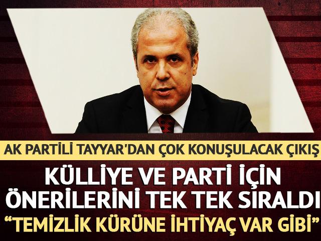 Şamil Tayyar'dan &ccedil;ok konuşulacak &ccedil;ıkış! Olağan&uuml;st&uuml; kongre ve bakanlar kurulunda revize &ouml;nerisi geldi