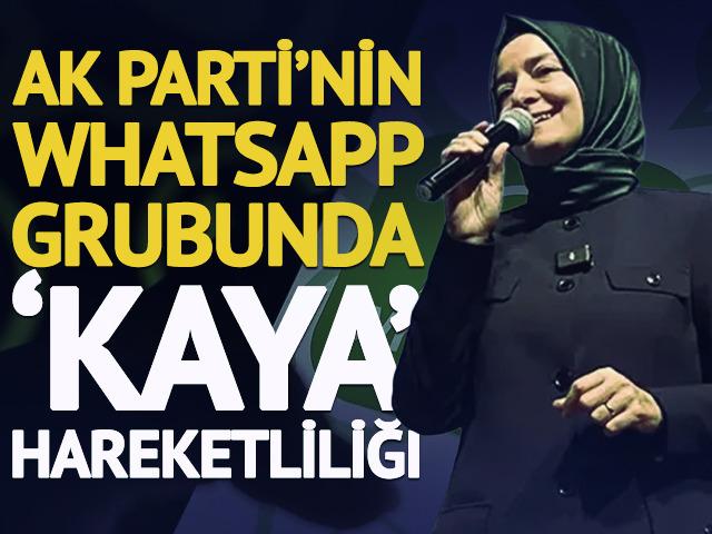 Fatma Bet&uuml;l Sayan Kaya AK Parti&rsquo;den istifa etti, WhatsApp grubu da hareketlendi