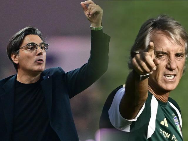 İtalya ma&ccedil;ı &ouml;ncesi Montella ve Mancini'den s&uuml;rpriz hamleler!