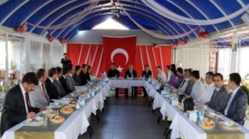 Karaman Valiliği yatırımları değerlendirdi