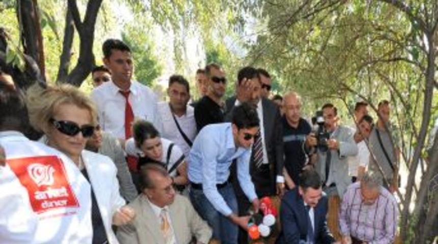 Baykal ve G&ouml;k&ccedil;ek birlikte park a&ccedil;tı