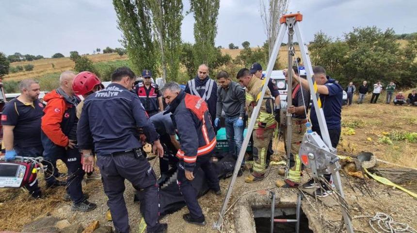 Manisa&rsquo;da alzaymır hastası kadının cesedi su kuyusunda bulundu