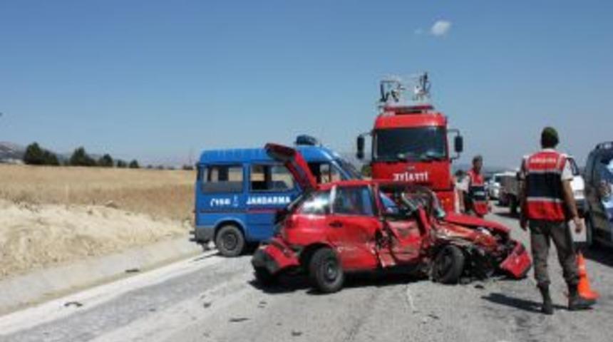 Hata sollama kaza getirdi: 1&rsquo;i &ccedil;ocuk 6 yaralı