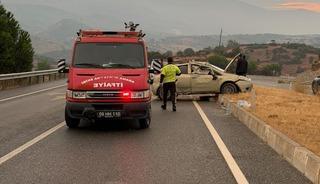 &Ccedil;ine&rsquo;de trafik kazası: 4 yaralı