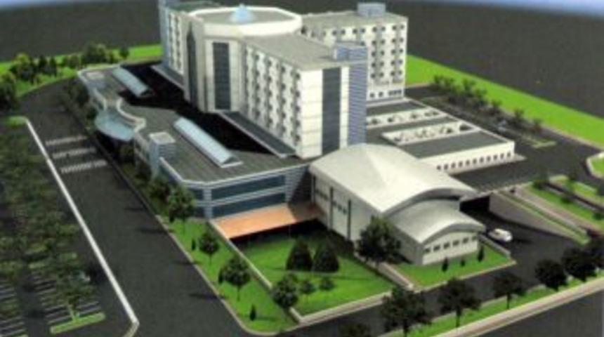 İki yıl &ouml;nce yapılan hastanenin temeli su topladı