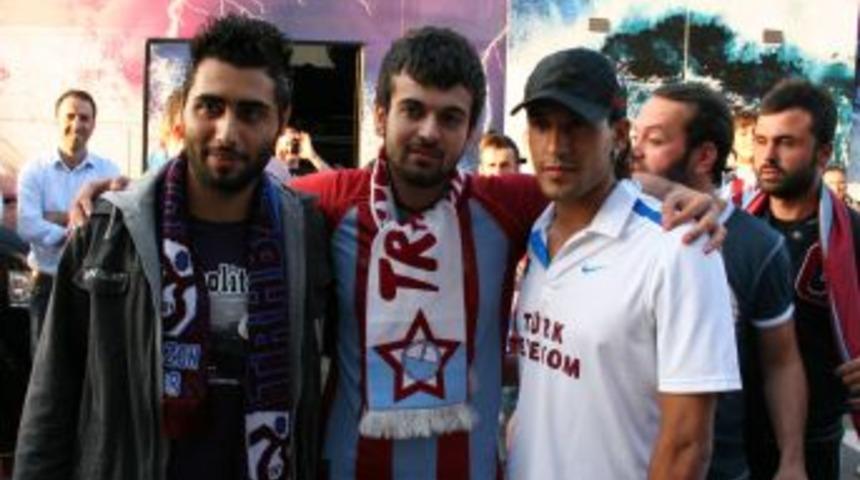 Trabzonspor'a coşkulu karşılama
