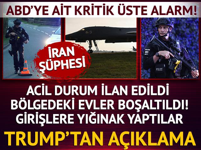 İngiltere'deki ABD &uuml;ss&uuml; yakınlarında patlayıcı alarmı! İran bağlantısı inceleniyor: Trump'tan a&ccedil;ıklama