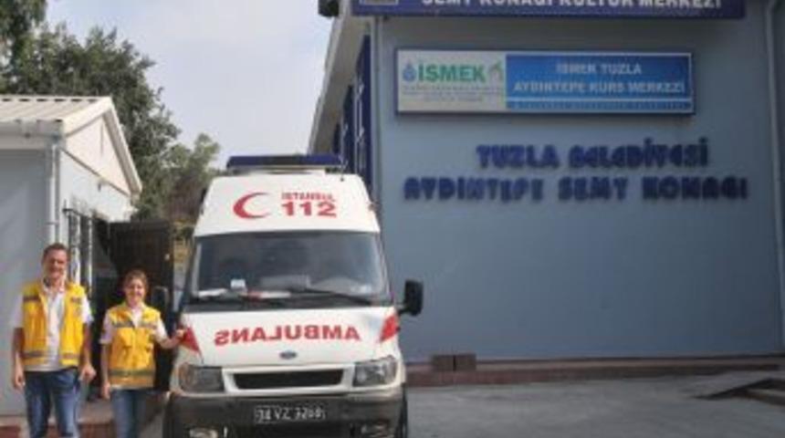 Tuzla Belediyesi&rsquo;nden 112&rsquo;ye yeni istasyon