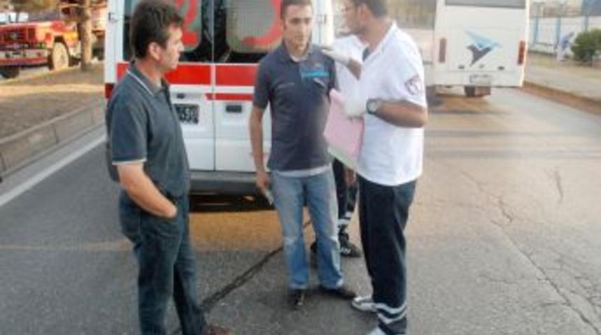 "Oğlunuz k&uuml;&ccedil;&uuml;k bir kaza ge&ccedil;irdi"