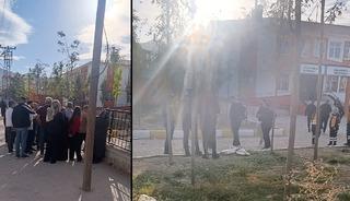 Veliler ve &ouml;ğretmenler fark etti: İlkokula pompalı t&uuml;fekle geldi! 