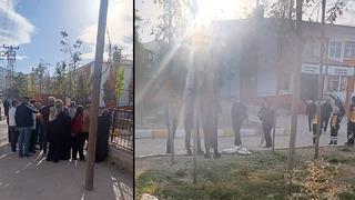 Veliler ve öğretmenler fark etti: İlkokula pompalı tüfekle geldi! 