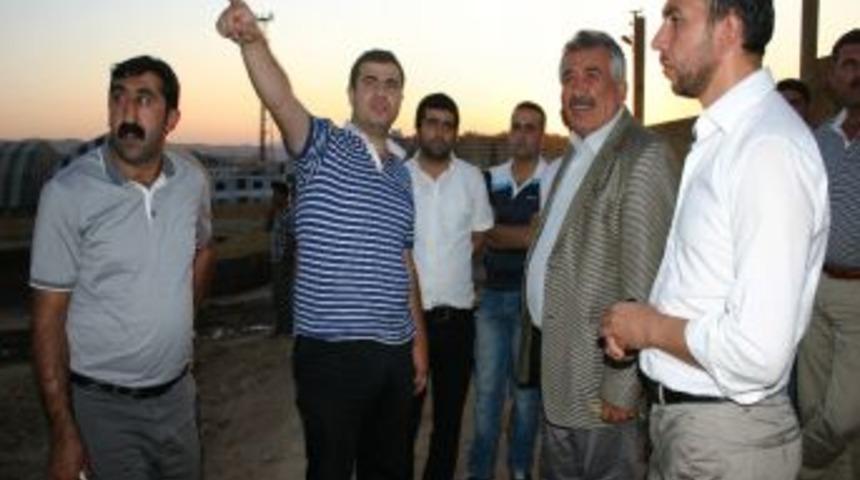 Başkan Sadak iş merkezi inşaatında denetlemelerde bulundu