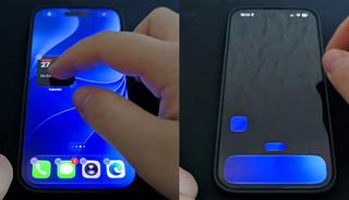 iPhone&rsquo;da bunu yaptıktan sonra ekranı kullanamadı!