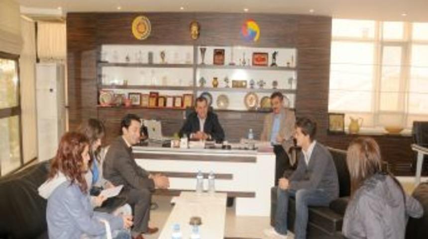 Hitit &Uuml;niversitesi Girişimcilik Kul&uuml;b&uuml; &uuml;yeleri, &Ccedil;TSO&rsquo;yu ziyaret etti