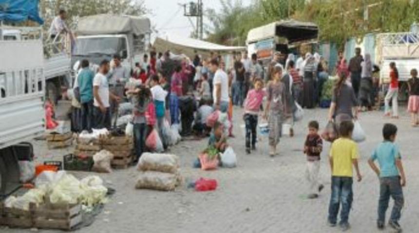 Şırnak&rsquo;ta k&ouml;ylerden getirilen organik &uuml;r&uuml;nler kapış kapış satılıyor