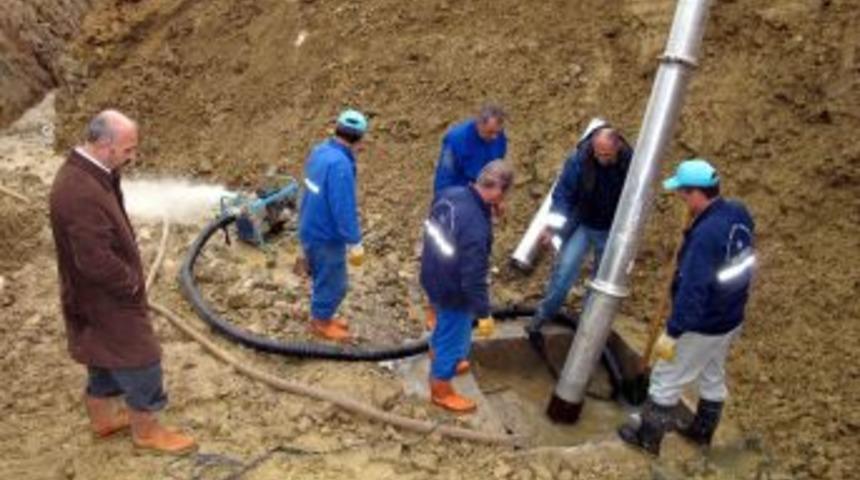 Umuttepe'deki arıza giderildi, b&ouml;lgeye su verilmeye başlandı