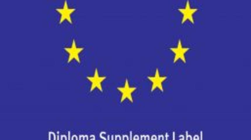 Avrupa Komisyonu'ndan Atat&uuml;rk &Uuml;niversitesi'ne Diploma Eki Etiketi &Ouml;d&uuml;l&uuml;