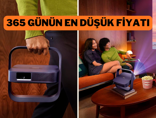 Sinema salonunu eve taşıyan XGIMI projeksiyon indirimde!