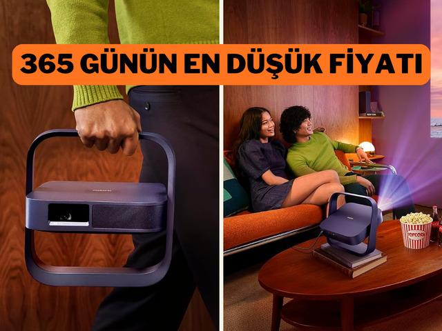 Sinema salonunu eve taşıyan XGIMI projeksiyon indirimde!