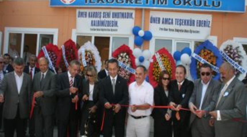 Hayırsever işadamının yaptırdığı okul eğitime a&ccedil;ıldı