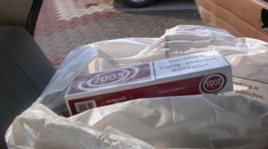 Balıkesir ve il&ccedil;elerinde 10 bin paket ka&ccedil;ak sigara ele ge&ccedil;irildi