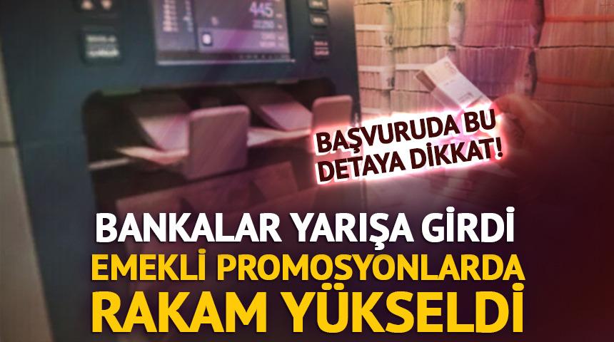 Bankalar emekliler i&ccedil;in yarışa girdi! Rakam 35 bin TL&rsquo;ye dayandı