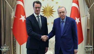 Beştepe'de dikkat &ccedil;eken g&ouml;r&uuml;şme