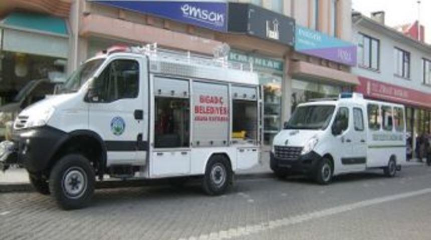 Bigadiç Belediyesi araç filosunu güçlendiriyor