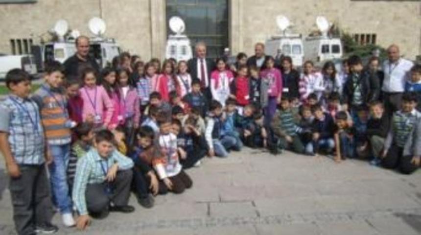 Ziya G&ouml;kalp &ouml;ğrencileri Ankara'da