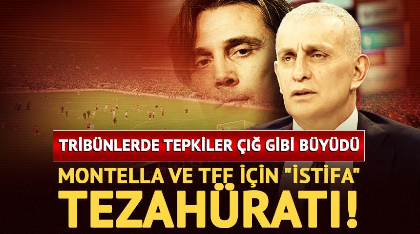 İtalya ma&ccedil;ında b&uuml;y&uuml;k tepki! &Ouml;nce Montella, ardından TFF i&ccedil;in "İstifa"