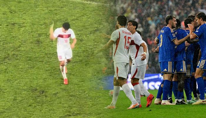 İtalya karşısında Arda G&uuml;ler &ccedil;ileden &ccedil;ıktı: Montella'dan onu istedi