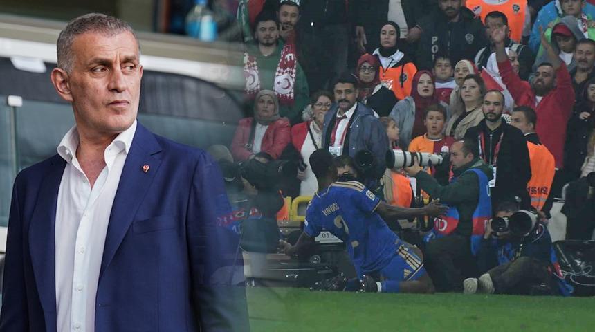 İbrahim Hacıosmanoğlu o tezah&uuml;rat sonrası stadyumu terk etti!