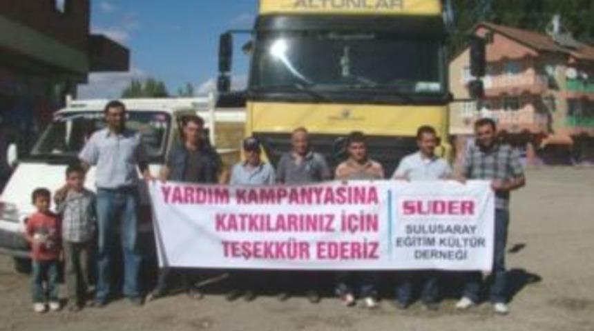 Sulusaray'dan Somali'ye 20 bin TL