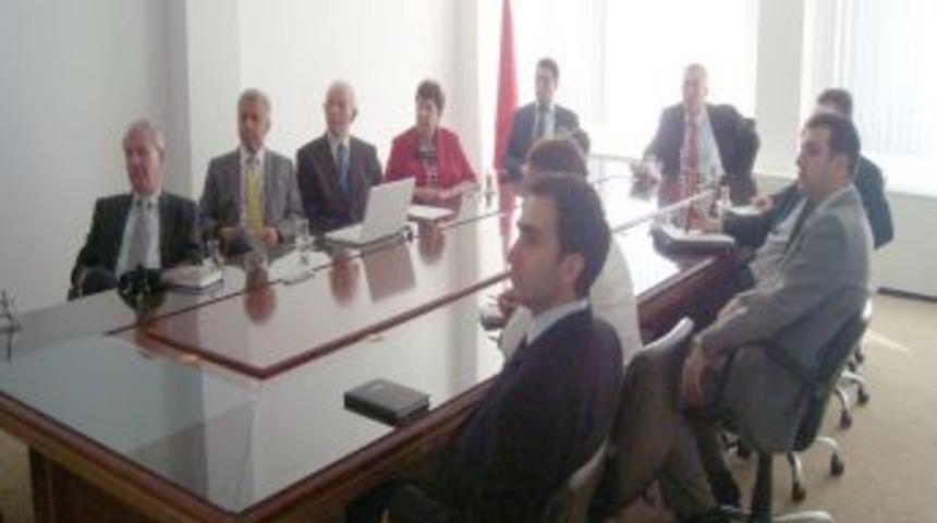 Belçikalı işadamları, ticari ilişkilerin geliştirilmesi için Gaziantep'e geldi