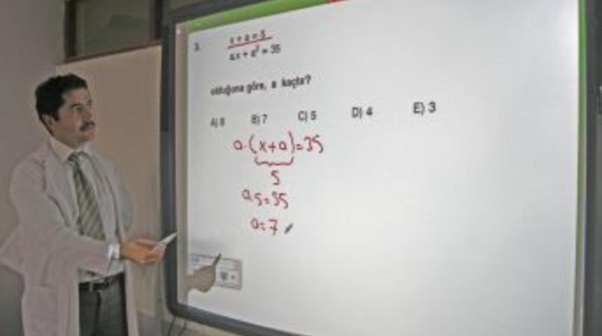 İskilip FEM Dersaheneleri akıllı tahtaya ge&ccedil;ti