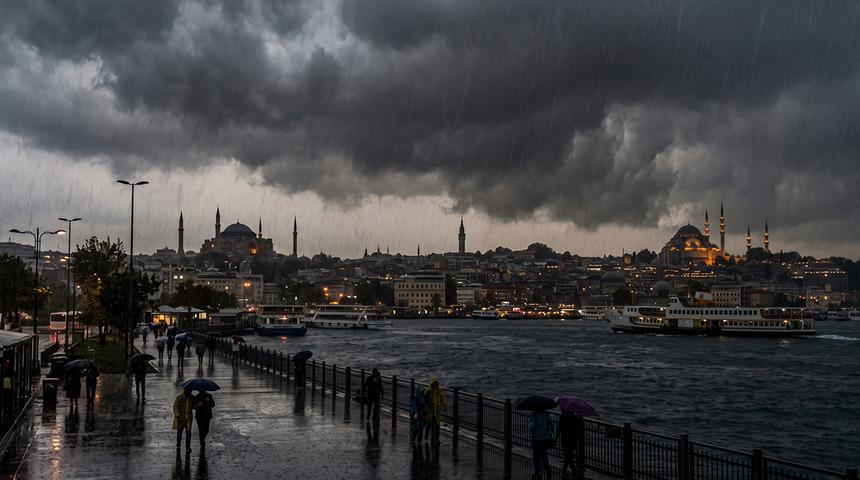 Meteoroloji'den 14 kente 'sarı' alarm! İstanbul'a nefes aldırmayacak