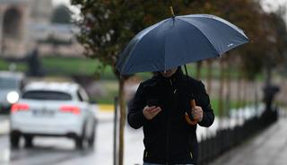 Edirne'de sağanak etkili oluyor
