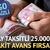 %0 FAİZLİ VE 3 AY TAKSİTLİ 25.000 TL NAKİT AVANS FIRSATI!