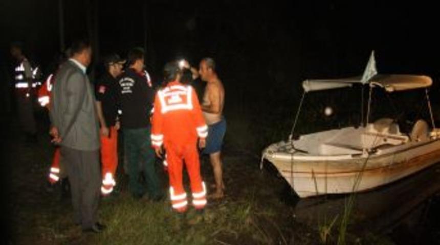 Longozda kayık battı, dede ve torunu boğuldu