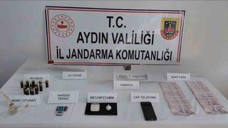 Uyuşturucu imal ve ticareti yapılan adrese baskın